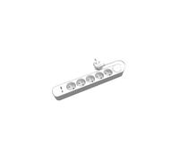 Prolunga fissa 5x con interruttore e prese USB A W-30003