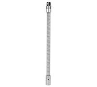 Prolunga Flessibile Barra di Prolunga Flessibile Prolunga per Asta di Prolunga Porta Adattatore Bit Link di Collegamento Giunto Elastico Snodabile Testa per 1/2"Jack(350Mm)