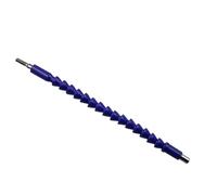 Prolunga flessibile per punte da trapano, Asta di prolunga for punte con albero multicolore for trapano elettrico e cacciavite(Blue)