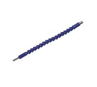 Prolunga flessibile per punte da trapano, Punta da trapano e prolunga for cacciavite con asta morbida, finitura fine, blu, 295 mm