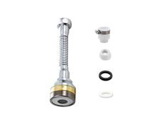 Prolunga for doccetta for rubinetto in acciaio inossidabile | Multicolor 5,7/14,9 cm Acciaio: Prolunga for rubinetto lavello da cucina(14.9cm Adapter)