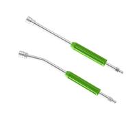 Prolunga for idropulitrice in acciaio inossidabile da 1/4" con attacco rapido, lunghezza 42 cm, impugnatura antiscivolo scanalata(A set)