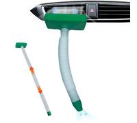 Prolunga for la ventilazione dell'auto | Tubo flessibile che dirige l'aria verso la zona del sedile e il corpo | Resistente al calore, adatto alla maggior parte dei veicoli(White)