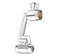 Prolunga For Rubinetto Girevole A 1080° Con Nebulizzazione Facciale Verso L'alto, 4 Modalità D'acqua E Filtro Integrato, Risparmio Idrico, For Aeratore Del Dell'acqua