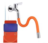 Prolunga girevole per rubinetto con aeratore anti-schizzi e materiali resistenti al calore, per uso quotidiano in cucina (50 cm)