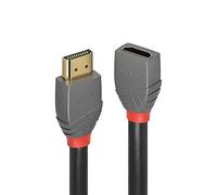 LINDY 36475 - Cavo di prolunga HDMI - anthra line, 4 K60Hz 0,50 m.