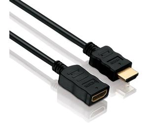 Prolunga Helos, spina/presa HDMI con Ethernet, BASIC, 0,5 m