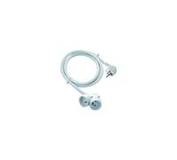 Prolunga HO5VVF 3G1,5-3m Dual Head Bianco