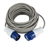 PROLUNGA INDUSTRIALE CAVO 20 MT PRESA IEC SPINA A 3 POLI PER CAMPEGGIO CANTIERE