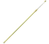 PROLUNGA LANCIA IN OTTONE TELESCOPICA CM 50 - 100 PESO 140GR ATTACCO M + F POMPA