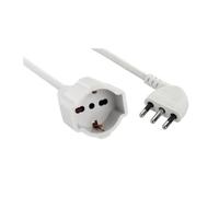 Prolunga Lineare 3 m Sez 3 x 1 16A Schuko Electraline 3PMARK 5 Pezzi