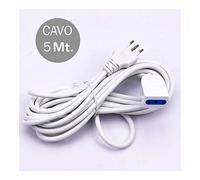 PROLUNGA LINEARE 5MT SPINA ITA 10A PRESA ITA 10A BIANCA PROLV-LED8730 V-TAC