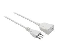 PROLUNGA LINEARE - BIANCO 2P+T 10A n°XMMQ 3X075 MT 3- 2 pezzi
