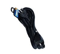 Prolunga Lineare Colore Nero 15M 3X1.5mm Spina Italiana 16A Presa Bipasso 10/16A