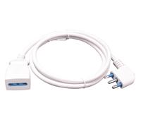 Prolunga Lineare Ecova Lunghezza 10 Metri Colore Bianco