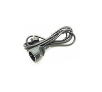 Prolunga lineare Schuko16A 3metri spina Schuko 16A nera