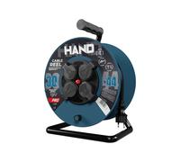 Prolunga manuale Plast-Rol con tamburo, 30 m, 3x1,5 mm, 16 A, 3680 W, IP44