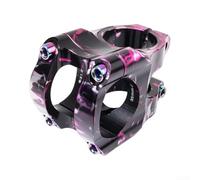 Prolunga Manubrio 35mm Per City Bike E per corsa Prolunga Manubrio | Alluminio 6061 CNC, diametro 31.8mm, finitura nera opaca, , peso ridotto(pink)
