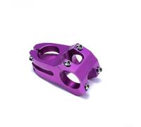 Prolunga Manubrio MTB 31.8mm Colore Personalizzato | Design hollow leggero, anodizzazione colorata, anti-graffio, foro 28.6mm, perfetto per ciclismo su strada(Purple)