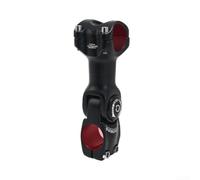 Prolunga Manubrio MTB Strada per gravel Angolo Variabile Prolunga | Forgiatura 3D avanzata, massima per rigidità, impatti, foro manubrio 31.8mm o 25.4mm(Black 25.4*110mm)