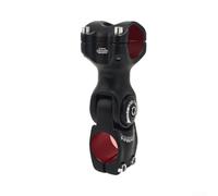 Prolunga Manubrio MTB Strada per gravel Angolo Variabile Prolunga | Forgiatura 3D avanzata, massima per rigidità, impatti, foro manubrio 31.8mm o 25.4mm(Black 31.8*90mm)