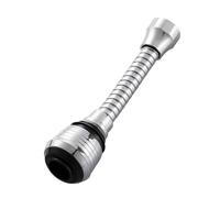 Prolunga monoblocco da 14 cm per rubinetto cucina con due modalità, doccetta per lavello cucina, aeratore per rubinetto cucina a 360° con filtro e risparmio idrico.