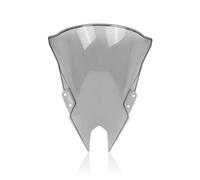 Prolunga Parabrezza Per Moto Per Per Ninja 500 Per Ninja 500SE 2024 2025 Schermo Paravento Alto A Doppia Bolla Spoiler Vento(Titanio scuro)