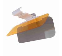 Prolunga Parasole per Auto 2 in 1, Vetro Trasparente per Guida Notturna Diurna, Blocco Fari Solari per Auto, Estensione Universale a Clip per Auto