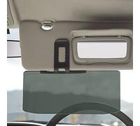 Prolunga Parasole Per Auto, Visiera Parasole Antiriflesso Per Auto 2 In 1, Visiera Parasole Antiriflesso Per Auto, Visiera Parasole Anti-UV, Per Ridurre Efficacemente L'affaticamento Degli Occhi