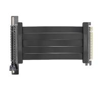Prolunga PCIE 4.0 X16, Cavo di Prolunga GPU PCI Express Gen4 Pieghevole per Montaggio Verticale Ad Angolo Retto per RTX3090 RTX3080ti RTX3080, Cavo Riser PCIE4.0 X16 Lunghezza