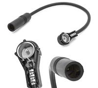 Prolunga per antenna auto, cavo radio, 20 cm, adattatore DIN 150 OHM, spina angolare femmina