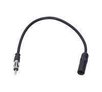 Prolunga per Antenna per Auto, Cavo di Prolunga per Antenna Universale per Autoradio Cavo di FM Accessorio per Auto Nero Componenti radio