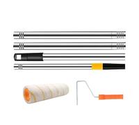 Prolunga Per Asta Per Verniciatura - Asta Di Prolunga Per Rullo | Rullo E Aste Per Pittura Estensibili, Attrezzatura Leggera Per Mobili Da Cucina Artigianato In Metallo, Rotazione Libera, Vernice Senz