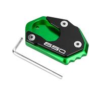 Prolunga Per Cavalletto Laterale Moto Per Per NINJA650 Per Ninja1000sx Per Ninja1000 2024 Per Moto Cuscinetto Estensione Cavalletto Laterale(Verde)