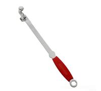 Prolunga per chiave a bussola da 38,1 cm, per meccanici, in acciaio al cromo vanadio, compatibile con chiavi a bussola esagonali fino a 1 per pollice (24 mm), rosso (A)
