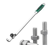 Prolunga per chiave extra lunga, di moltiplicazione della coppia, struttura in acciaio | Include guanti antiscivolo, asciugamano in microfibra, set di attrezzi robusti, extra grande,