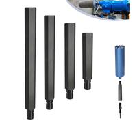 Prolunga per corona da 200 mm con attacco 1 1/4" UNC, lunghezza utile 150 mm, attacco corona diamantata in acciaio 42Cr4 (DIN 1.7045), adattatore per corona, trivello, sega a tazza, trapano a tazza (1
