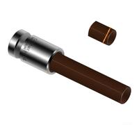 Prolunga per Inserti 1/2 Pollici in Acciaio Cromo Vanadio Set H4-H14 per Chiave a Cricchetto e Elettrico Uso Industriale(H)
