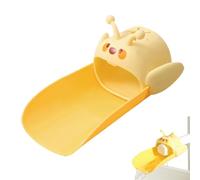 Prolunga per lavabo per bambini piccoli - Prolunga per rubinetto per lavabo - Aiuto per lavarsi le mani, adattatore di flusso, simpatico becco animale, accessorio per l'igiene