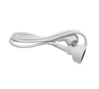 Prolunga per presa elettrica 2 m, cavo 3 gx1,5 mm, rame, 3500 w max; ideale per estendere connessioni e alimentare dispositivi elettrici.