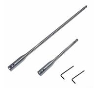 Prolunga per punte da trapano per legno, 4 pezzi, 14 punte con estensioni da 15,2 e 30,5 cm e chiavi per punte da trapano compatibili con Hotop da 35,5 cm (2 set)