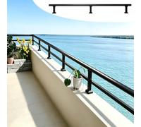 Prolunga per Recinzione Elemento di Coronamento per Recinzioni O Ringhiere | Kit di Estensione per Recinzione di Piscine e Giardini (barriera Anti-salto per Animali Domestici)