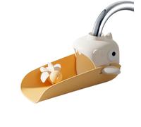 Prolunga per rubinetto antiscivolo a forma di squalo, design regolabile in silicone PP per un facile lavaggio delle mani | bagno, vasca da bagno, lavanderia, doccia, cucina, giardino, interno,