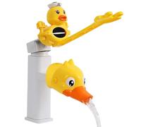 Prolunga per Rubinetto Bambini 1 Pezzi Estensore per Rubinetto Design a Forma di Anatra Regolabile Più comodo estensori per lavamani per i Più Piccoli per Lavarsi le Mani