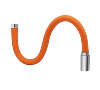 Prolunga per rubinetto da 50 cm, prolunga rubinetto cucina universale con piegatura a 360°, tubo di prolunga regolabile in schiuma, in acciaio inox+prolunga per rubinetto in silicone