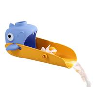 Prolunga per rubinetto da bagno, Prolunga per rubinetto per lavandino del bagno,Prolunga per rubinetto 'acqua con estensione lunga Shark Design - Attacco per lavandino, aiutante per il lavaggio e mani