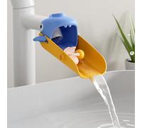 Prolunga per rubinetto da bagno, Prolunga per rubinetto per lavandino del bagno | Rubinetto per acqua per lavandino da bagno con prolunga lunga Shark Design,Attacco per lavandino, aiutante per il