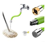 Prolunga per rubinetto in acciaio inox, 25 cm, per lavello da cucina (tutto | Lunghezza 25 cm, corpo in acciaio inossidabile, resistente alla ruggine, adatto per lavelli standard