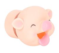 Prolunga per Rubinetto per Bambini, Animale Cartone Rosa | Silicone Flusso D’acqua Morbido Installazione Semplice Aiuta L’autonomia nel Lavaggio
