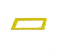 Prolunga per scatola di uscita singola da 0,35 cm di spessore per montaggio a filo, in ABS ignifugo, anello di estensione per ristrutturazione domestica (confezione da 6)